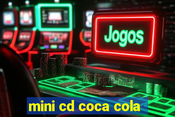 mini cd coca cola